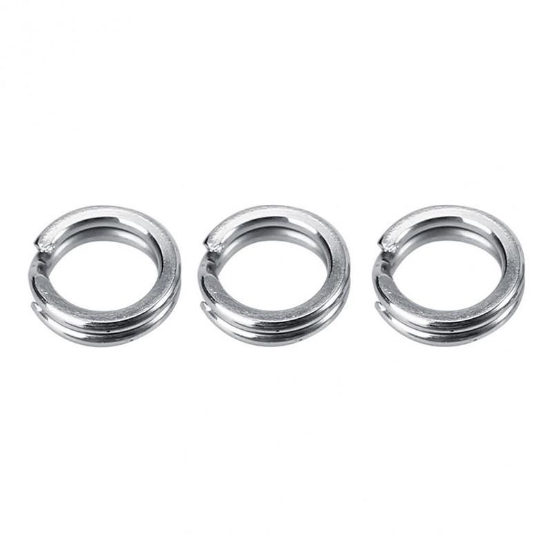 Set 50 Khuyên Nối Mồi Câu Cá Bằng Thép Không Gỉ tokushima