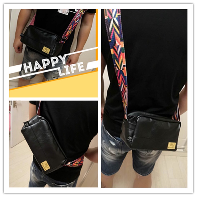 Túi Đeo Một Vai Ruy Băng Túi Vuông Nhỏ Thể Thao Nam Nữ Đeo Chéo