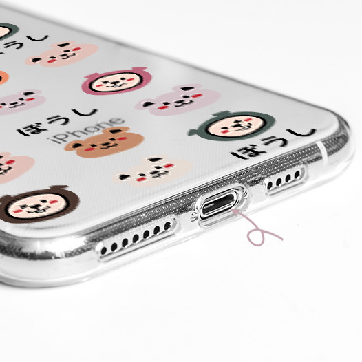 Ốp điện thoại TPU chống trầy họa tiết hình gấu dễ thương cho IPHONE 11 PRO XR/XS/X 7 8 PLUS | BigBuy360 - bigbuy360.vn