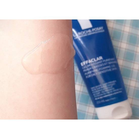 Hàng Pháp- Sữa rửa mặt La Roche-Posay Effaclar 50ml-400ml cho da dầu, mụn, nhạy cảm