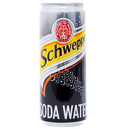 Nước giải khát soda Schweppes Sleek 330ml