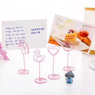 Kẹp để giấy note để bàn độc đáo bằng kim loại