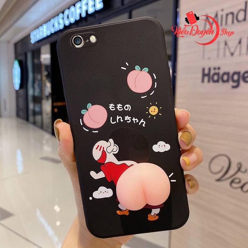 Ốp lưng Mông Shin Iphone 5,5s,6,6s,6 plus,6s plus,7,8,7 plus,8 plus,X,XS,XR,XS Max,11,11 Pro,11 Pro Max