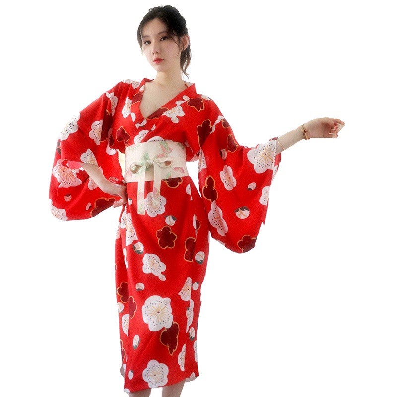 Cosplay Kimono Dài Sặc Sỡ Mẫu Mới Sexy Đồ Lót Đồ Ngủ Sexy CosPlay Sexy  - Nội Y Nữ - NY22