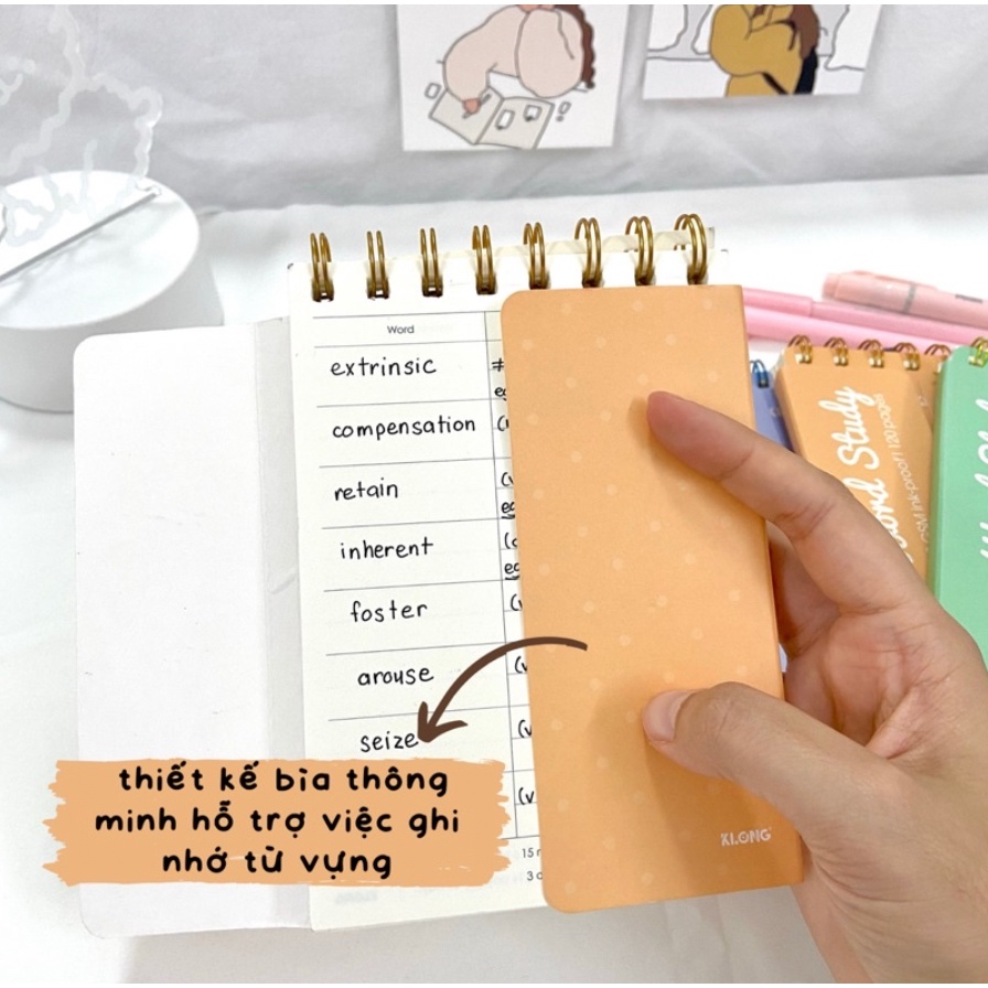 SỔ HỌC TỪ VỰNG NHỎ GỌN BỎ TÚI