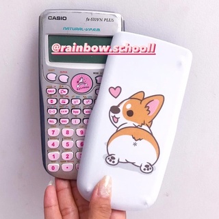 Miếng dán decal casio 570 in decan theo yêu cầu máy tính casio fx 570 vn plus 2nd edition bỏ túi cầm tay gấu bear