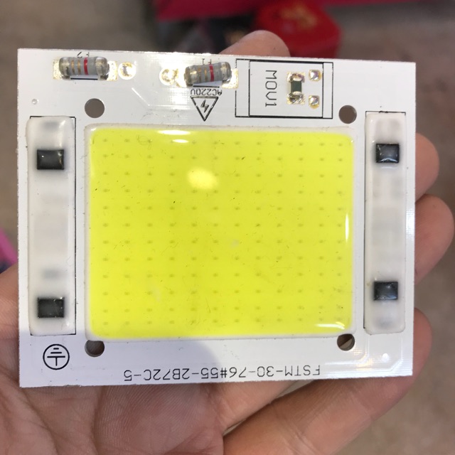 Nhân pha đèn led 50w điện 220v