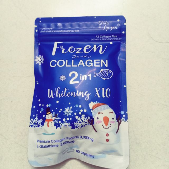 Gói 60 viên collagen frozen Thái Lan