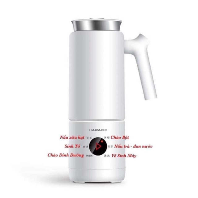 [Mã 11ELSALE hoàn 7% xu đơn 300K] Máy làm sữa hạt đa năng HAIPAI mini chính hãng