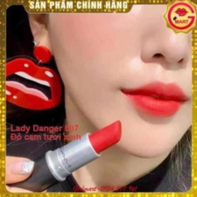 Son Mac chính hãng Ruby Woo, Chili, Marrakesh màu cam cháy đỏ gạch cam đất chuẩn Auth date tới 2023 | BigBuy360 - bigbuy360.vn