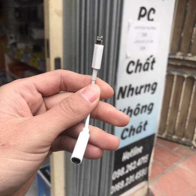 Jack chuyển tai nghe 3.5 cho iphone ipad kết nối bluetooth có mic