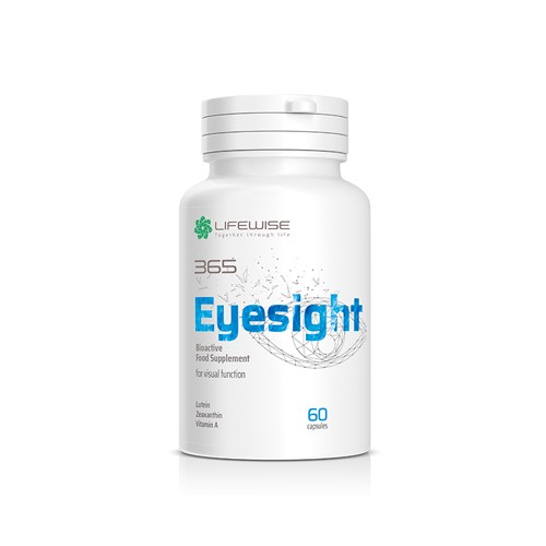 LifeWise #365 Eyesight - Hỗ trợ giúp Bảo vệ các chức năng của thị giác, hộp 60 viên