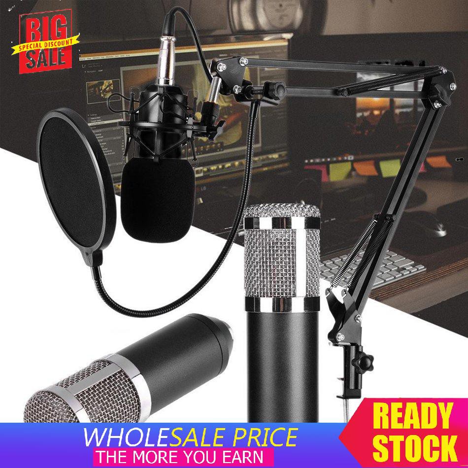 Bộ Micro Thu Âm Chuyên Nghiệp Bm800 | BigBuy360 - bigbuy360.vn