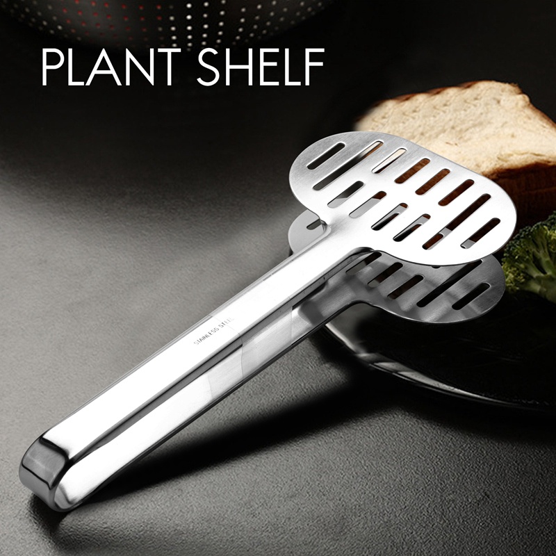 Kẹp Gắp Thức Ăn Bằng Thép Không Gỉ Tiện Dụng Cho Nhà Bếp