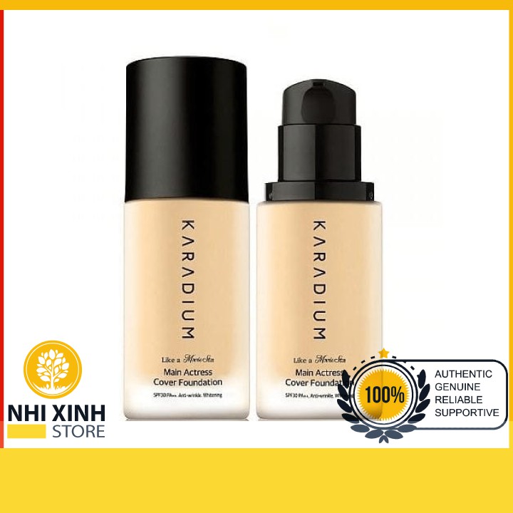 Kem Nền Karadium Like a Movie Star Cover Foundation