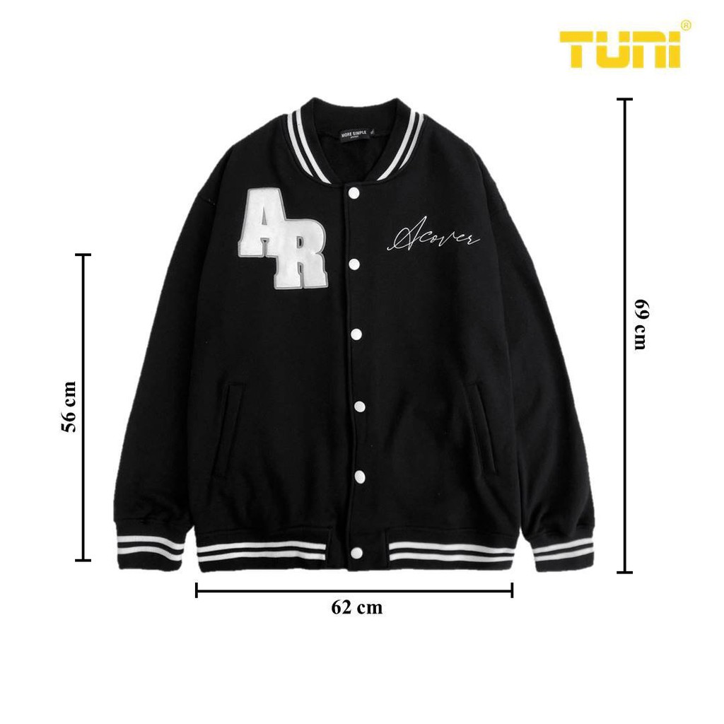[Mã FADIRECT20 giảm 20K đơn 150K] Áo khoác form rộng tay dài BOMBER ACOVER ulzzang (ẢNH THẬT) | BigBuy360 - bigbuy360.vn