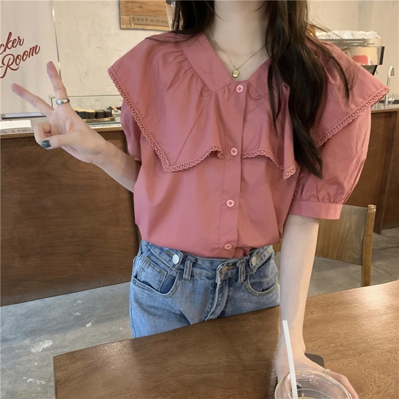 Áo Sơ Mi Trắng Tay Ngắn 51821