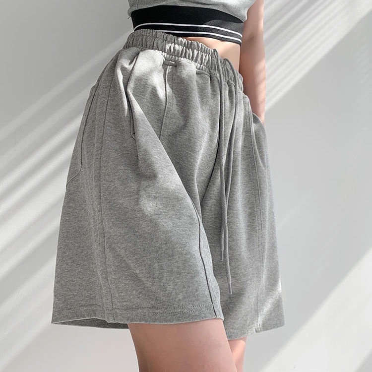 COZOKC COZOK Quần đùi thể thao COZOK lưng thun cao dây rút trẻ trung thời trang cá tính