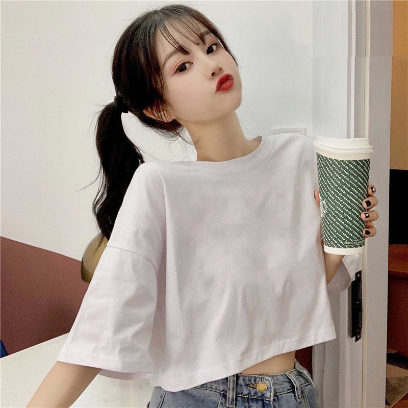 Áo thun croptop nhuộm màu thời trang 2020 | BigBuy360 - bigbuy360.vn