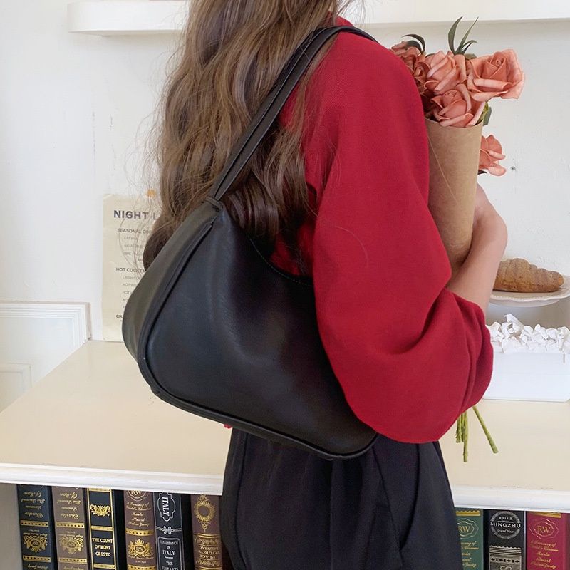 Túi kẹp nách Ngọc Trinh túi đeo vai dây da full màu siêu hot hit TKNANHUM03