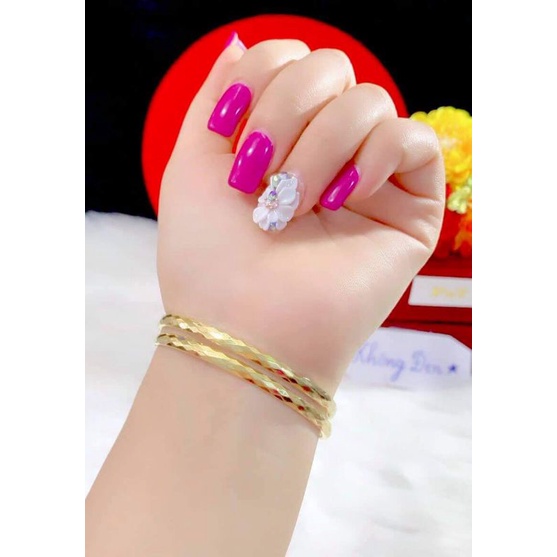 Vòng trơn chạm titan mang không đen. HÀNH FREESIZE