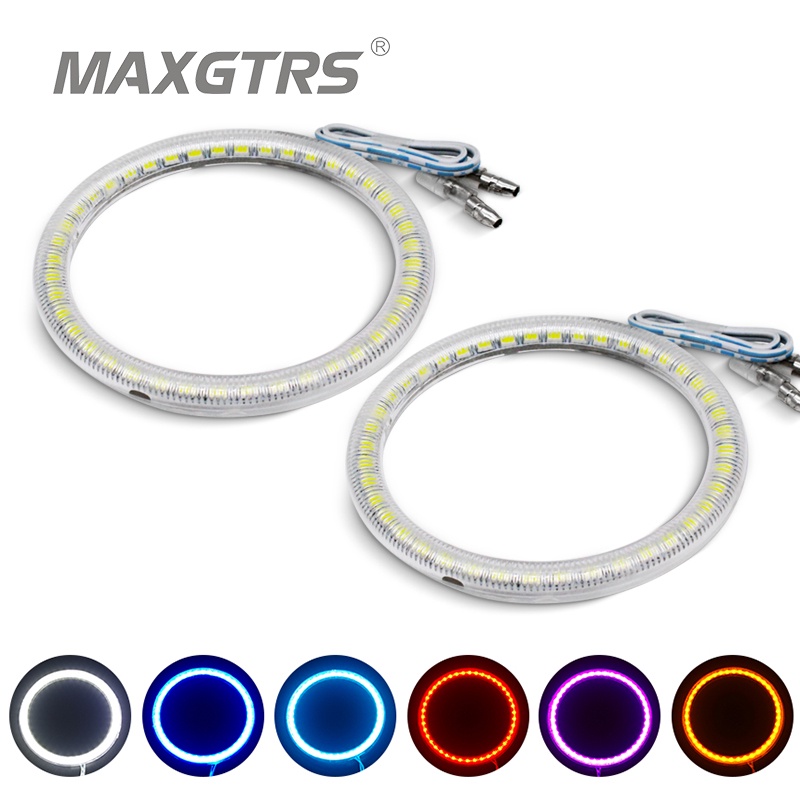 Bộ 2 đèn pha led Halo 3528 MAXGTRS chống sương mù chuyên dụng cho xe hơi / xe máy