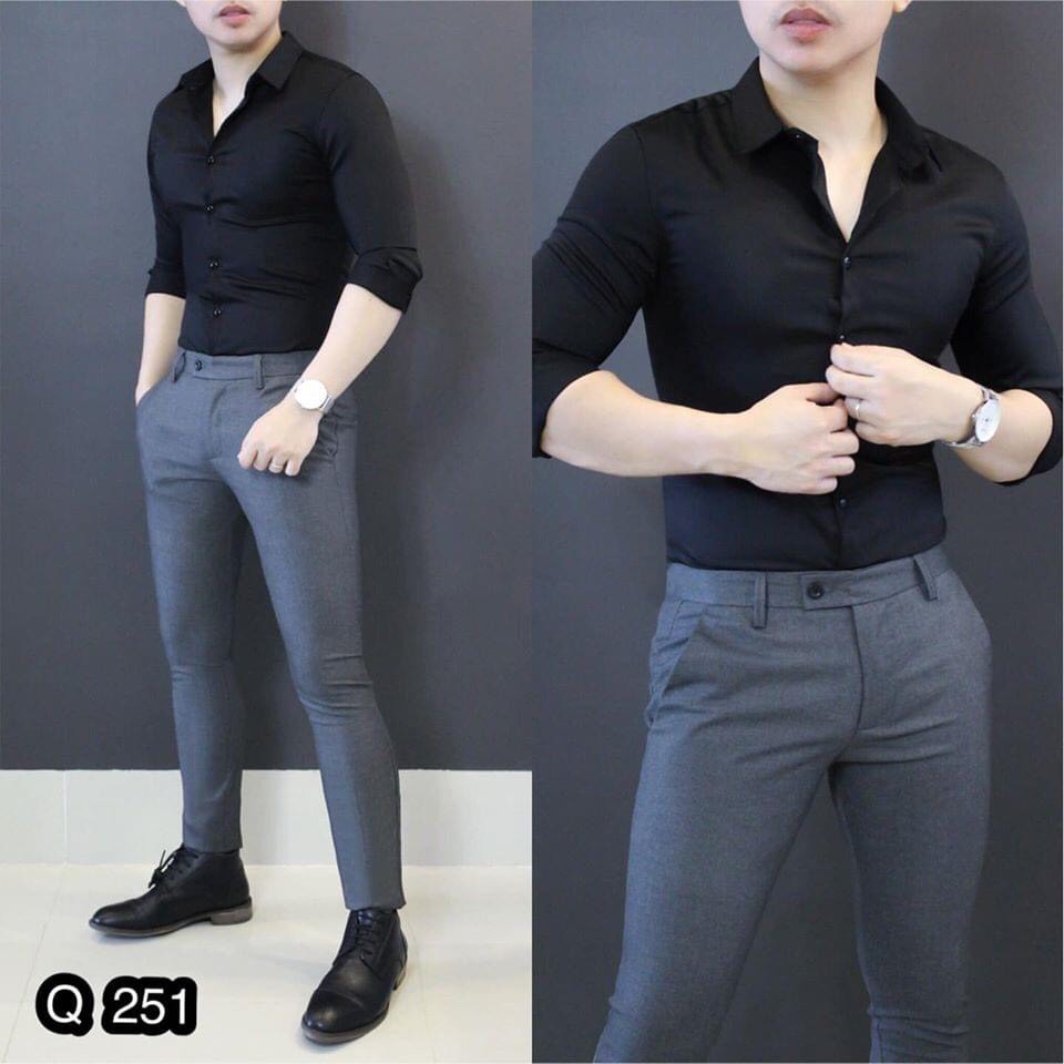 Áo sơ mi nam chất đẹp, chống nhăn, chống sù, chống bay màu - CAM KẾT NHƯ HÌNH | BigBuy360 - bigbuy360.vn