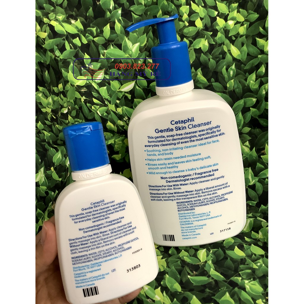 Gel Rửa Mặt Da Nhạy Cảm Cetaphil