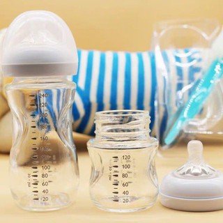 Bình Sữa Thủy Tinh Avent Natural 120ml/ 240ML