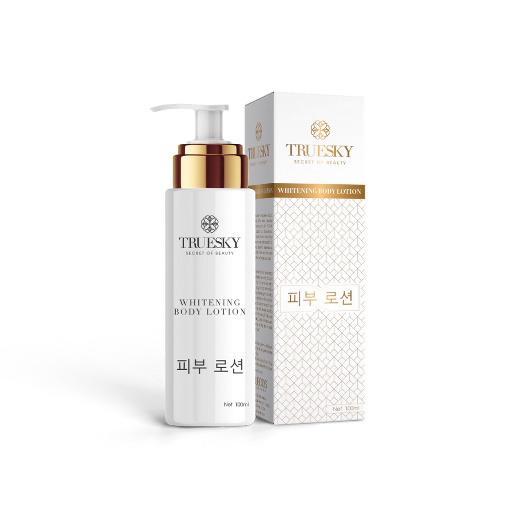 Kem ủ trắng toàn thân Truesky giúp làm trắng da body cấp tốc 100g - Whitening Body Cream