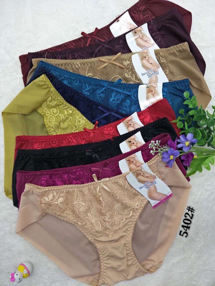 COMBO 4 Quần Lót Nữ - Quần chip nữ ren thêu quyến rũ chất liệu cotton nhẹ nhàng thoải mái FreeSize Dưới 62kg