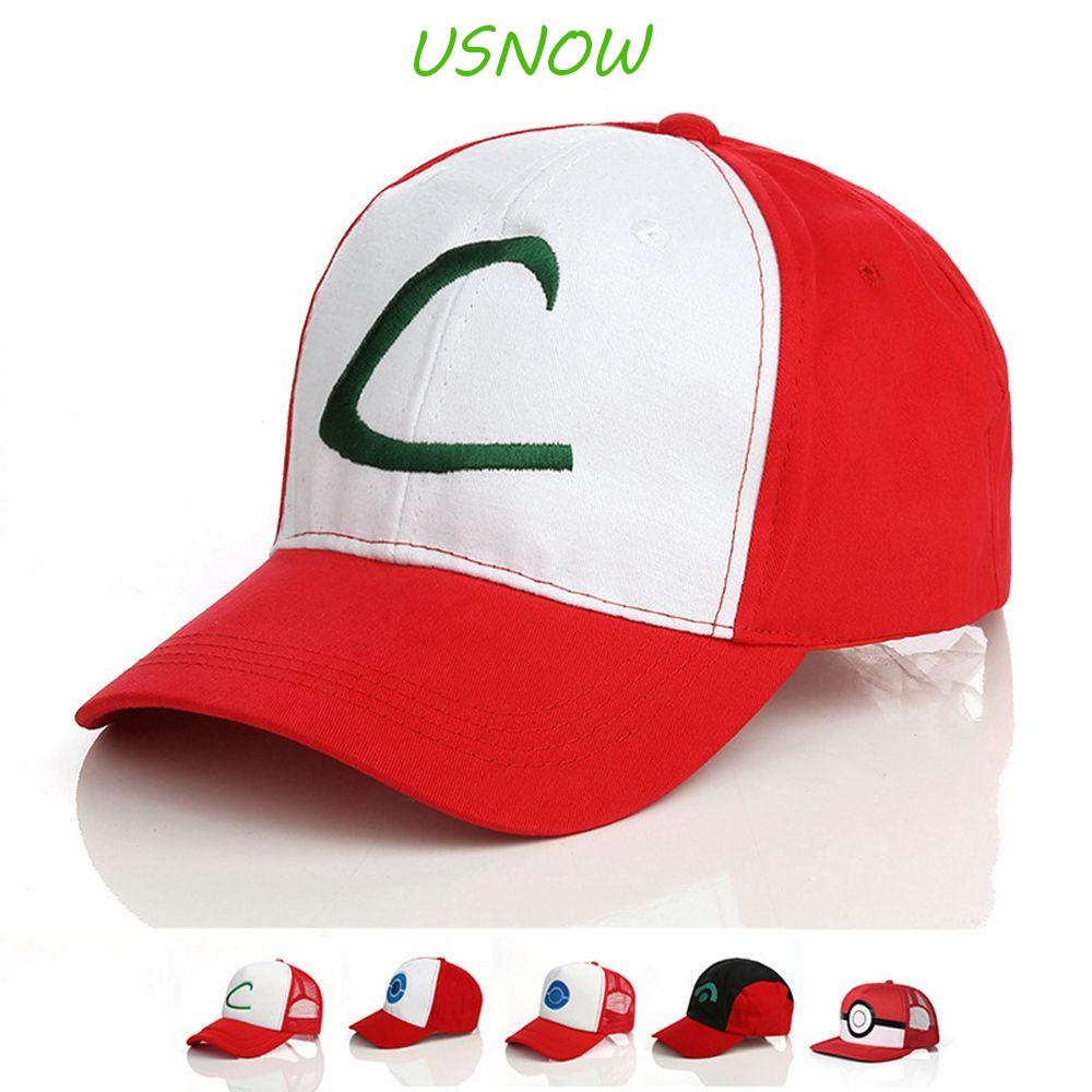 Mũ Lưỡi Trai Cotton Họa Tiết Pokemon Phong Cách Hip Hop Hàn Quốc Cho Nam Nữ