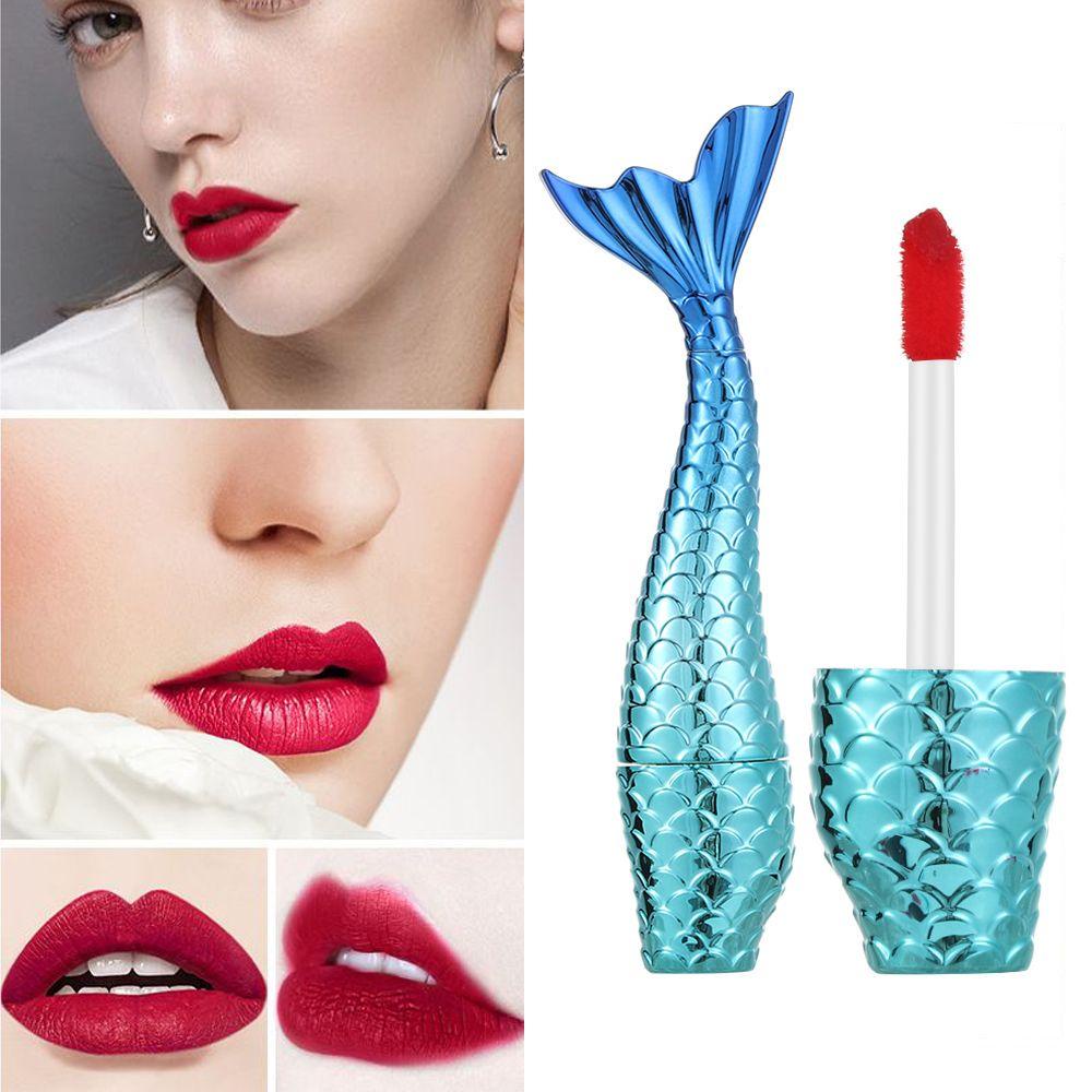 Son Kem Nàng Tiên Cá Trang Điểm Chống Nước Lâu Trôi 12 Màu Tùy Chọn