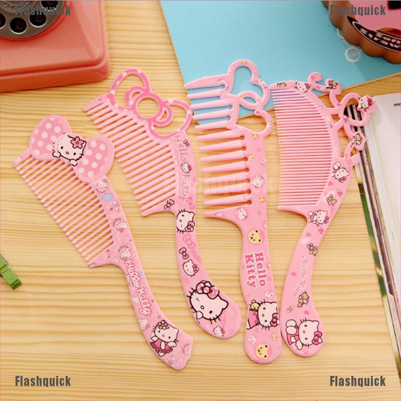 Lược Chải Tóc Hình Hello Kitty