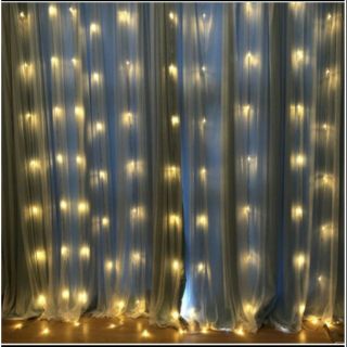 Bộ đèn LED thả Rèm mưa Rơi/ thác nước- đèn nháy thả mành?