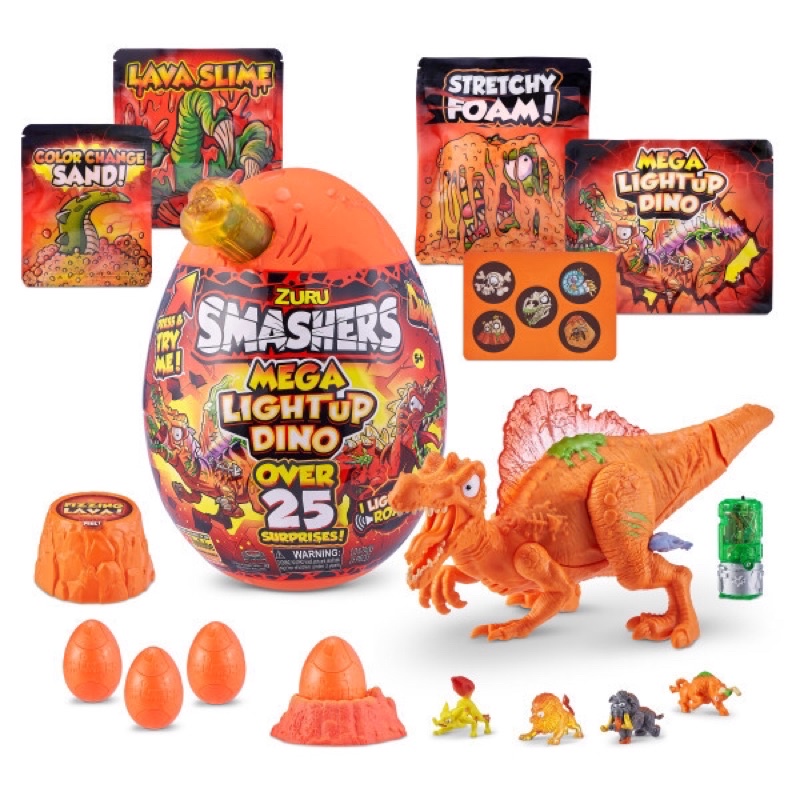 Đồ Chơi Trứng Khủng Long Smashers Mega Dino Chính Hãng Zuru