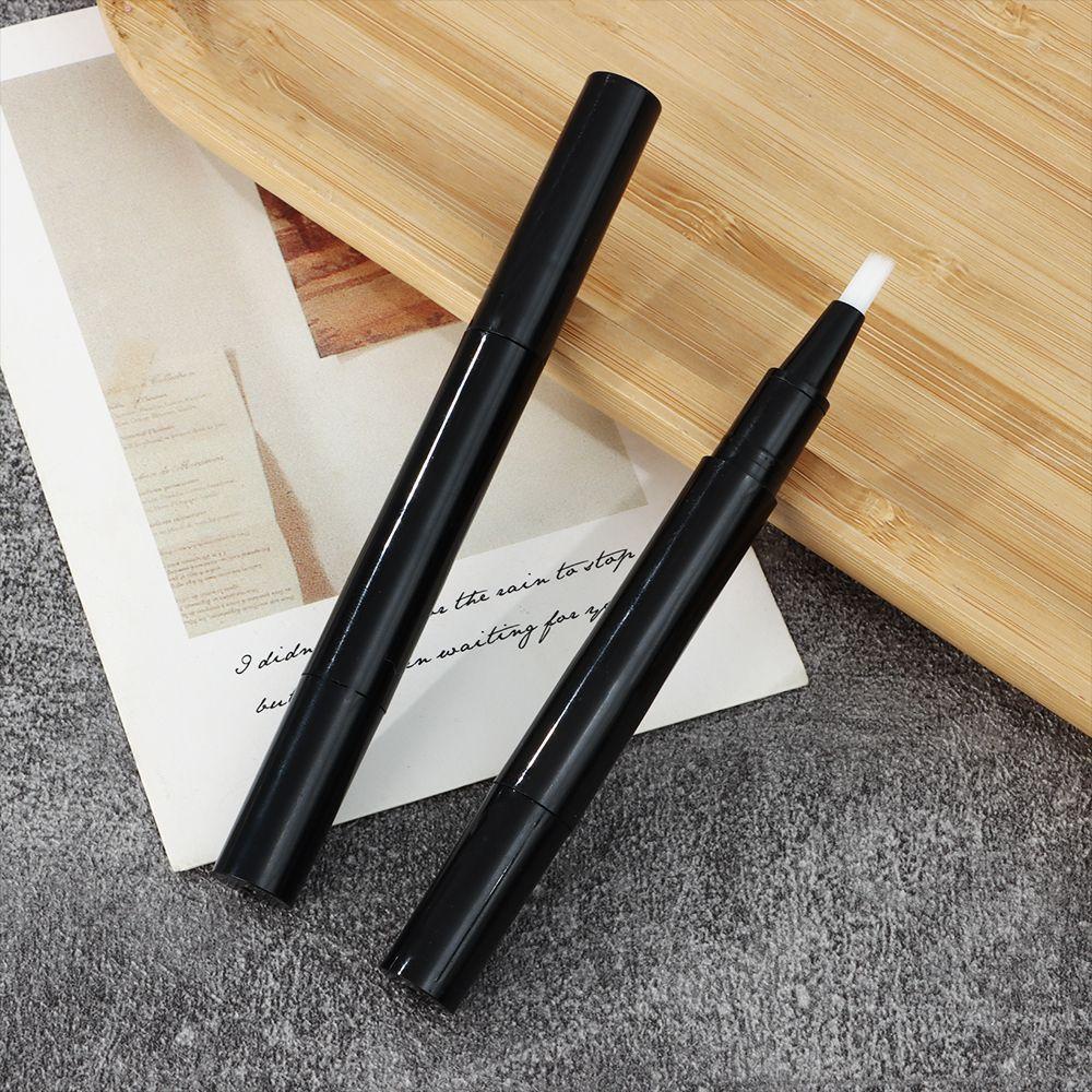 Bộ 3 Lọ Rỗng 3ml Đựng Dầu / Bút Vẽ Móng / Đầu Silicon Tiện Dụng Mang Theo Du Lịch