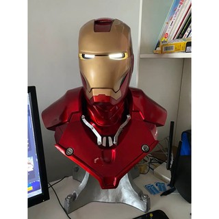 Mô hình tượng bán thân Iron Man Mk3 tỉ lệ 1/1 60cm cao cấp