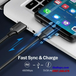 Cáp USB to USB-C Data Cable, Dài 1m - UGREEN 60116