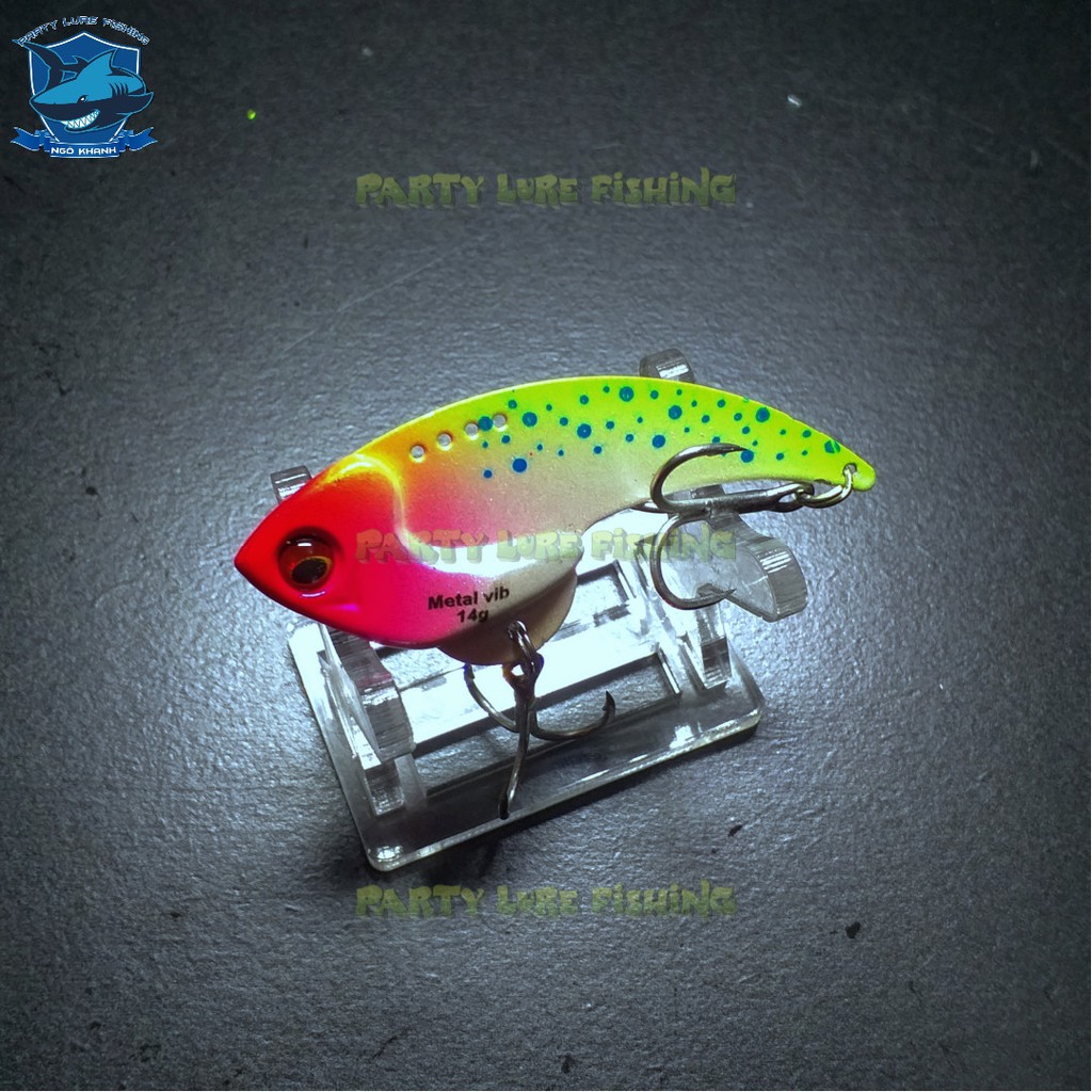Mồi câu lure cá sắt Fishen 14g, mồi câu cá lóc, chẽm, bản Meta Vip sơn theo công nghệ Nhật