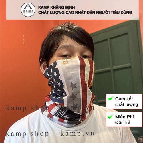 Khăn đa năng chống nắng đi phượt, Khăn Ống Đa Năng Cao Cấp, Khăn bịt mặt đa năng chống bụi