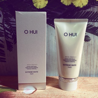 Sữa rửa mặt trắng da ohui white 160ml