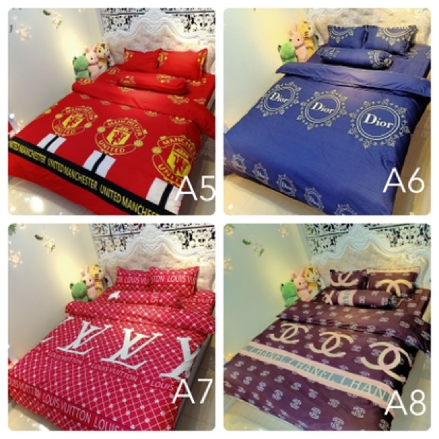 BỘ GA GỐI POLY 3 MÓN 1 GA GIƯỜNG VÀ 2 VỎ GỐI SIÊU CUTE ( ĐƯỢC CHỌN MẪU ) | BigBuy360 - bigbuy360.vn