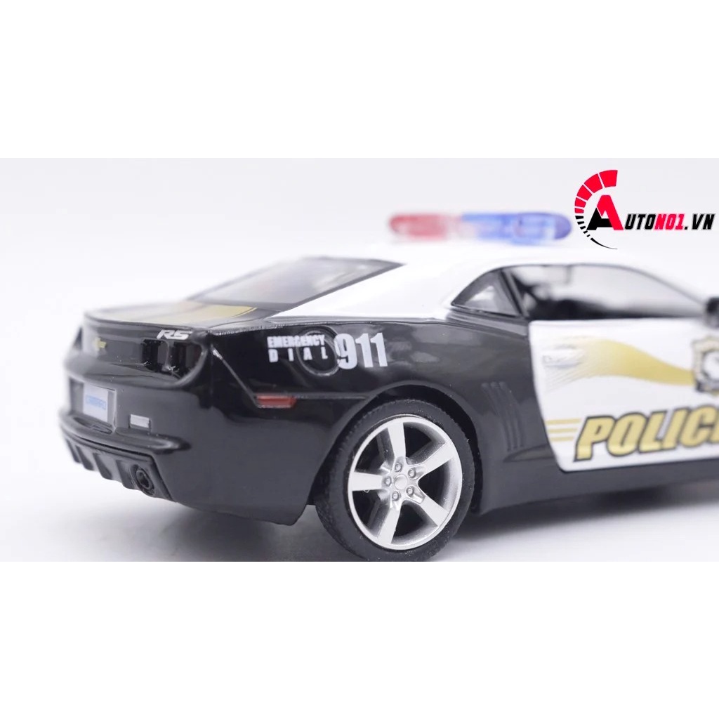 MÔ HÌNH XE CHEVROLET CAMARO POLICE 1:36 ALLOY 7689