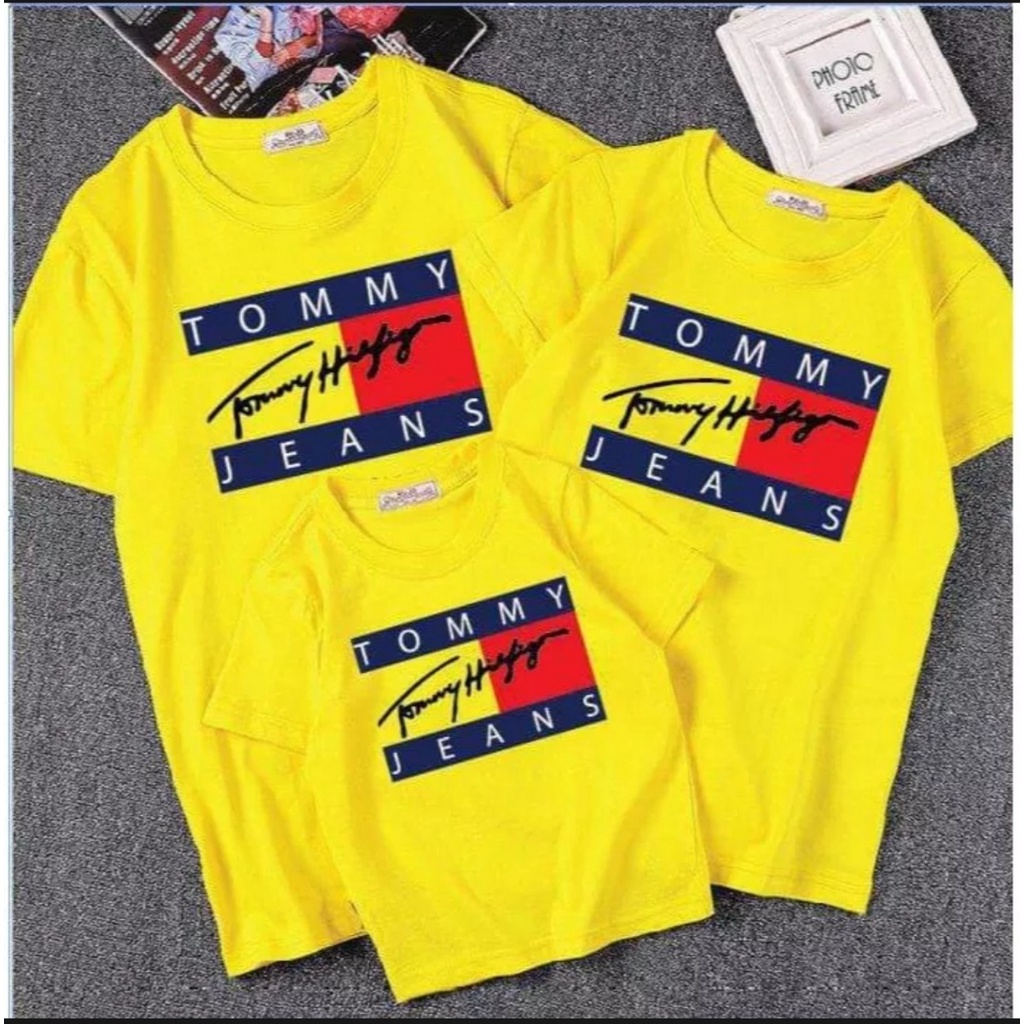 Thun Cotton gia đình nhóm đi biển du lịch 3/4/5/6 chất Cotton dày dặn chất đẹp đủ size 100 kí