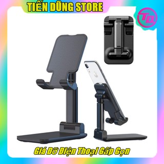 Giá Đỡ Điện Thoại , Khung Gấp Gọn Chắc Chắn Khi Để Điện Thoại, Góc Xoay Linh Hoạt, Hỗ Trợ Làm Việc Hay Học Tập
