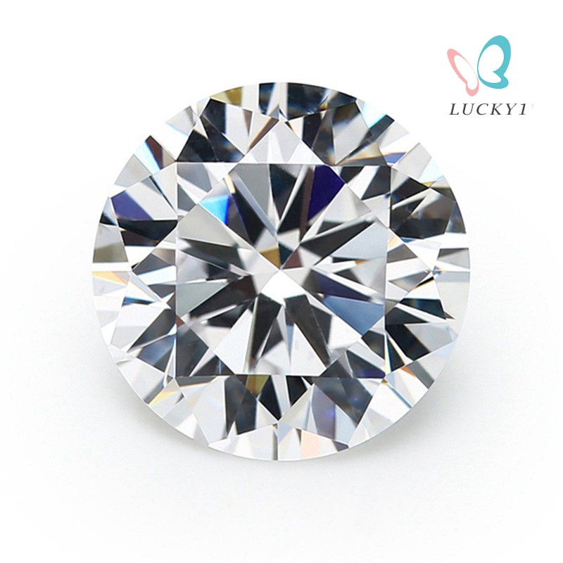 Đá Moissanite Có Lỗ Cắt Tròn Dùng Để Làm Trang Sức Trang Trí Cho Bạn Nữ