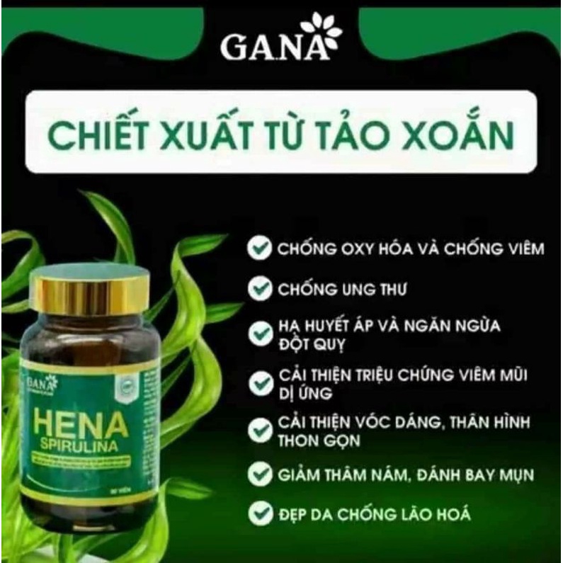 Tảo xoắn hena