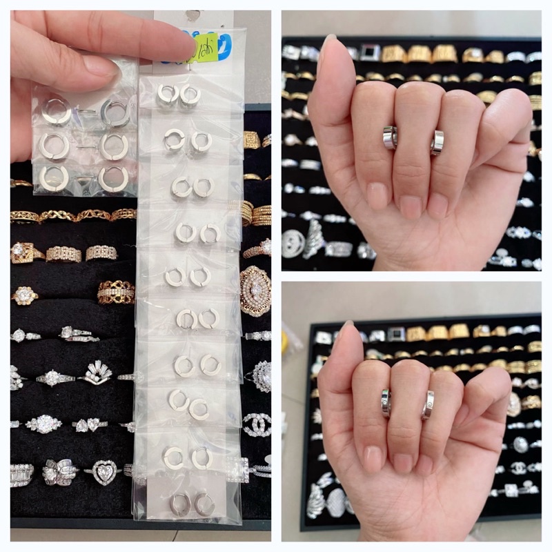 Khuyên tai nam, nữ.