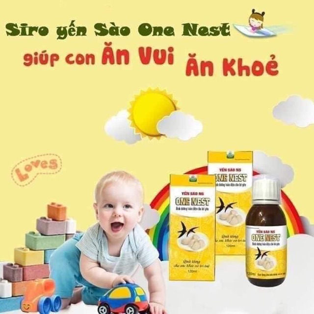 SIRO YẾN SÀO ONE NEST - TRỊ BIẾNG ĂN, TĂNG ĐỀ KHÁNG